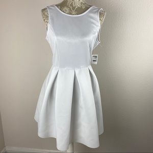NWT Charlotte Russe  White Slip Dress Medium